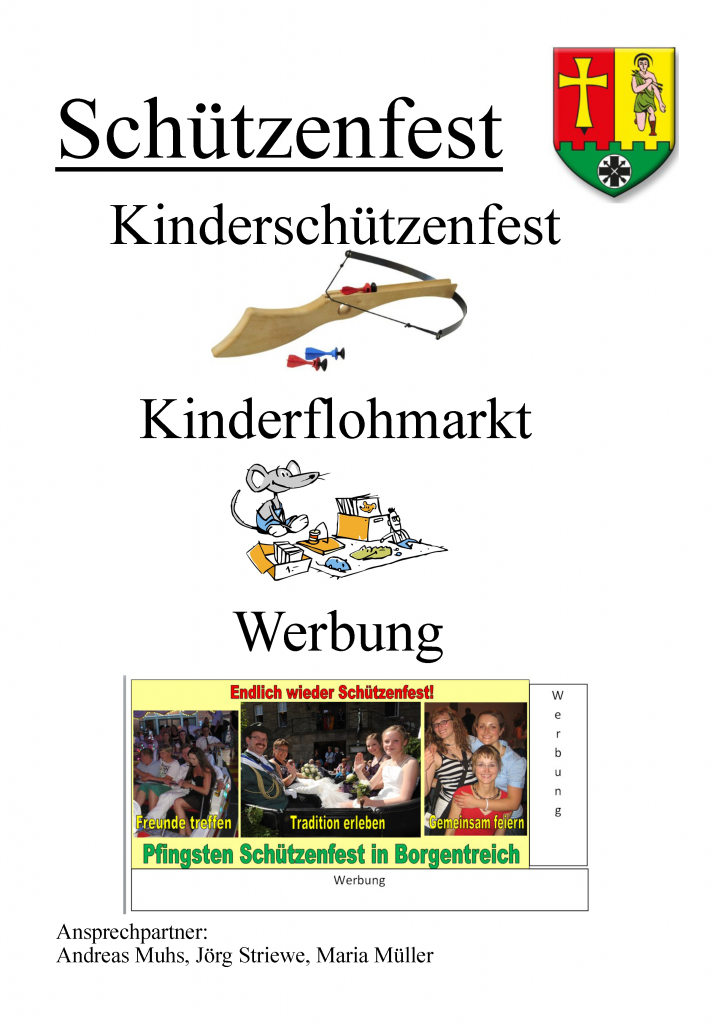 Schützenfest Plakat